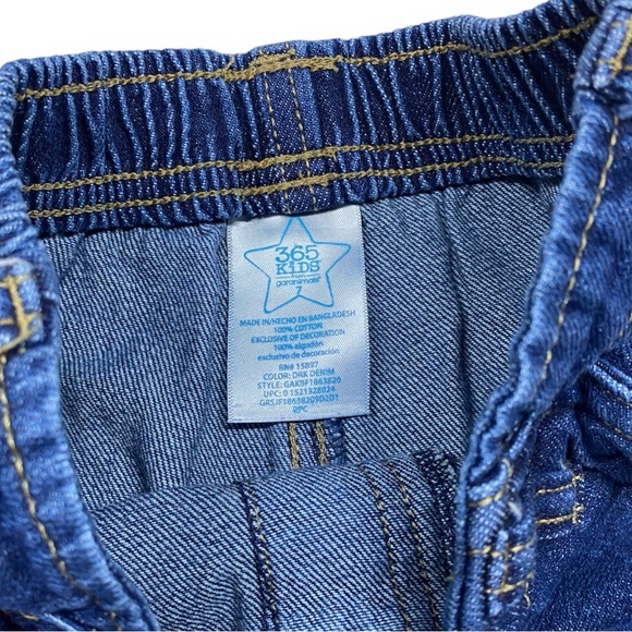 2 Pair Boys Denim Jeans Levi's and 365 Kids Garanimals 7 - Picture 9 of 12